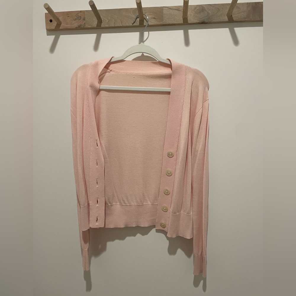 Pink Cardigan